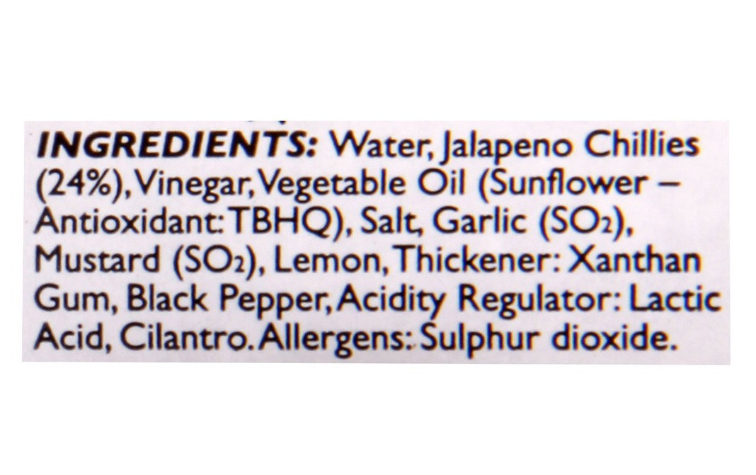 Mama Africa's Jalapeno Zulu Sauces    Glass Bottle  125 millilitre